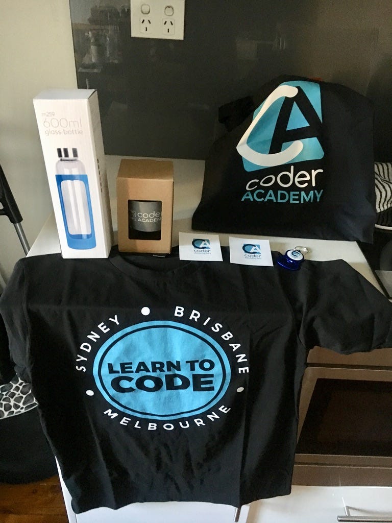 程式訓練營開學禮品包