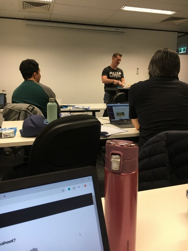 程式訓練營早餐互動時光