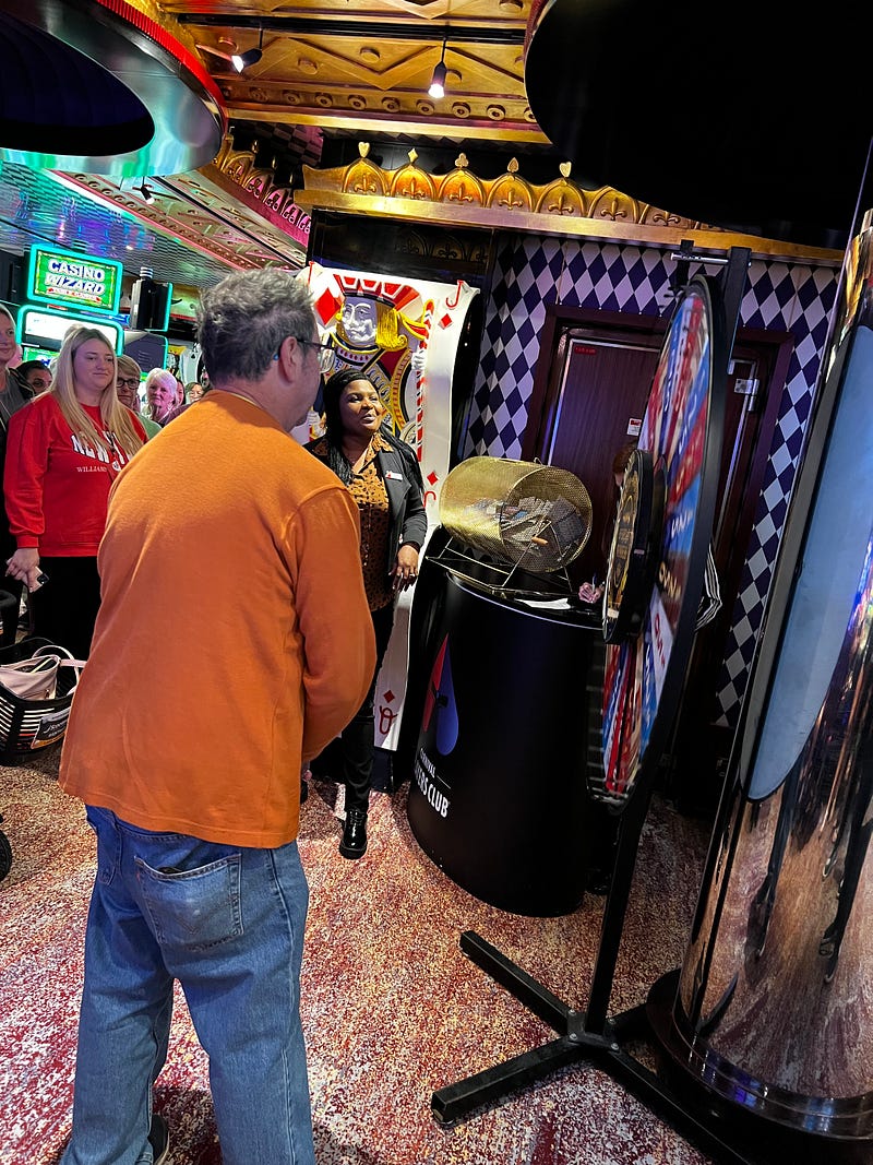 郵輪巨大財富轉輪遊戲