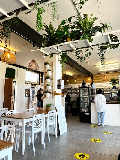 Gather & Feast 咖啡店精緻的咖啡拉花