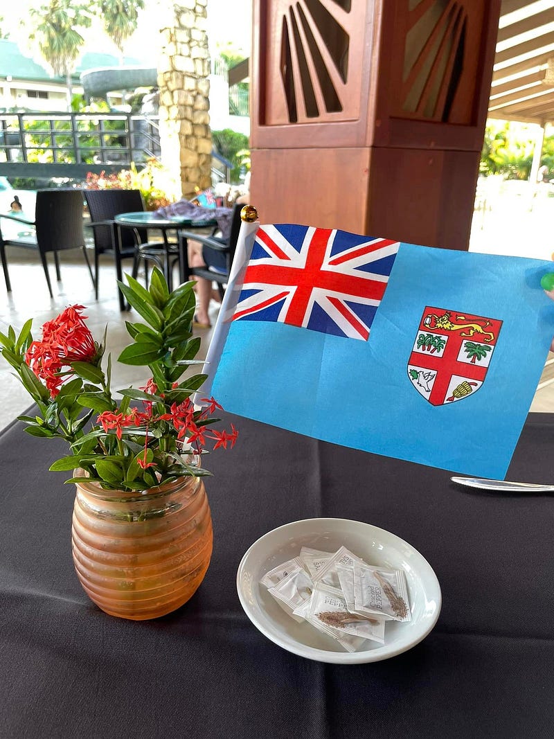 斐濟國旗小裝飾