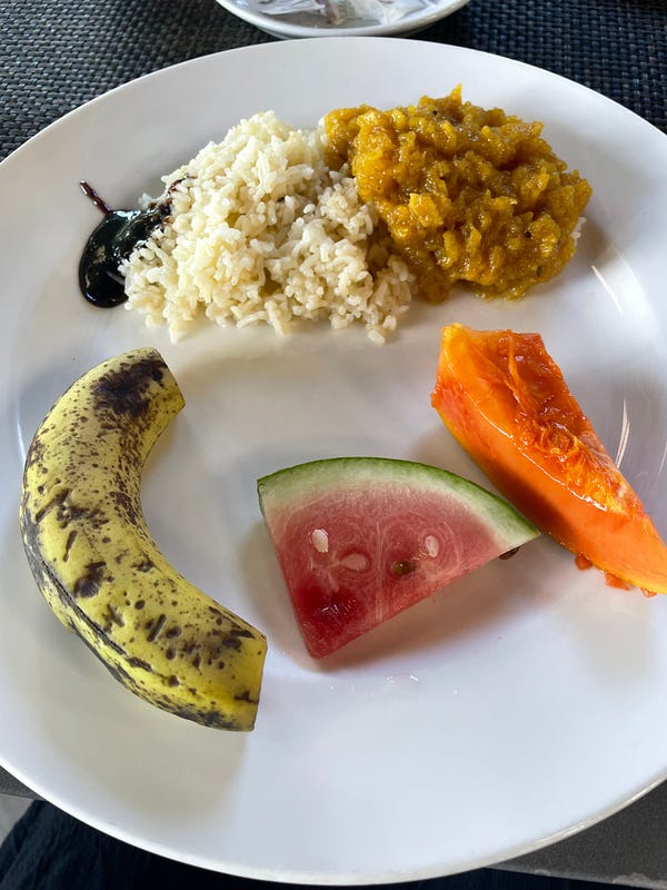 斐濟熱帶水果早餐