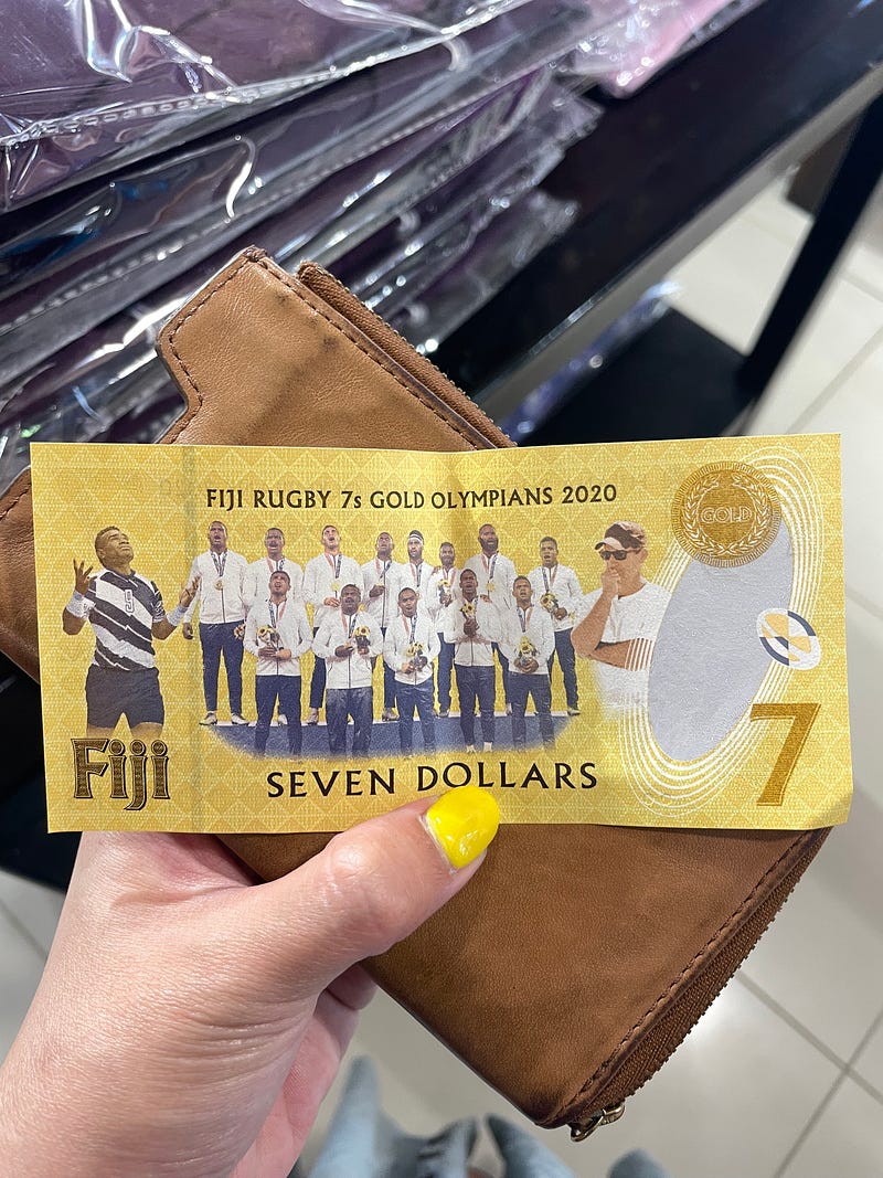 斐濟FJD7元橄欖球紀念紙鈔