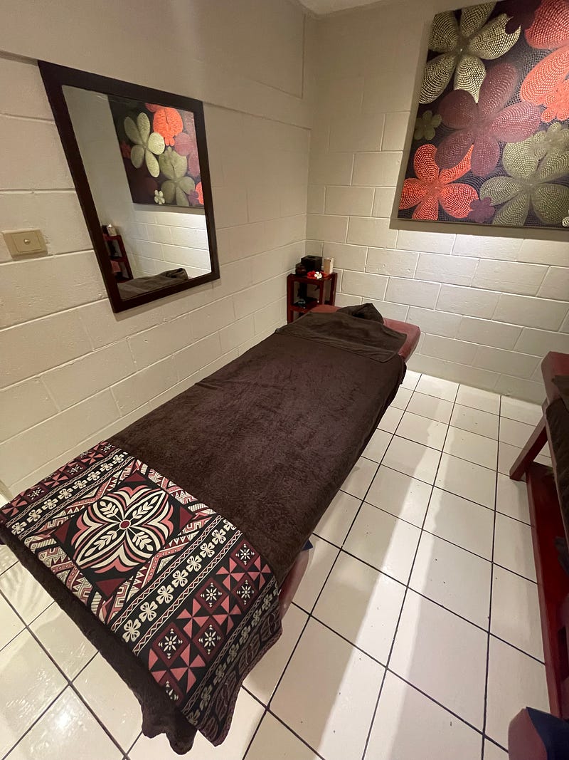 飯店按摩小屋內部環境