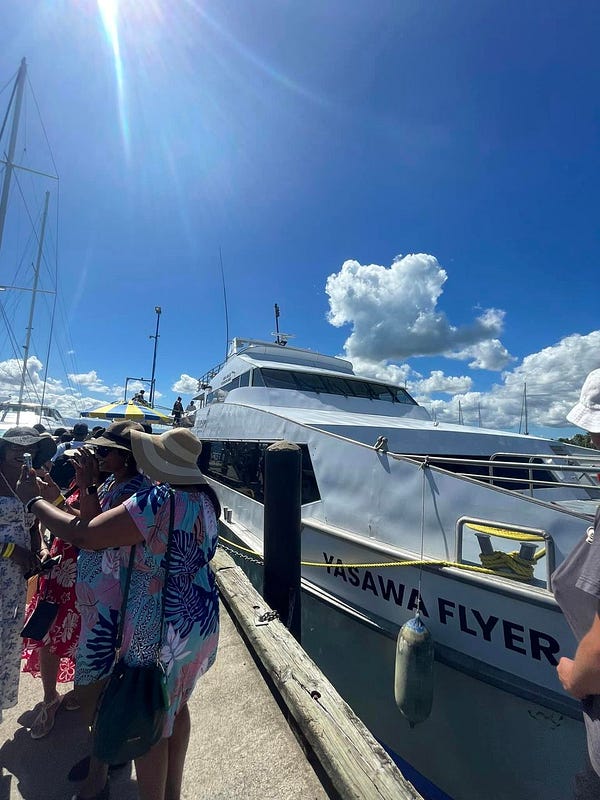 準備前往Malamala島的渡船