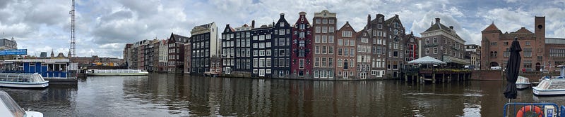 荷蘭經典運河屋建築