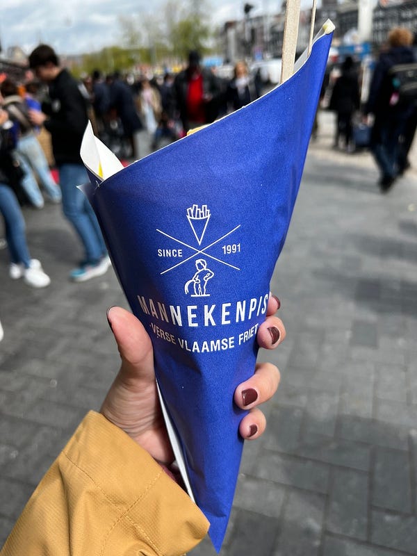 荷蘭最夯薯條美食