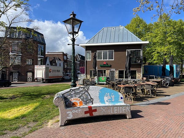 荷蘭最古老大學城街景