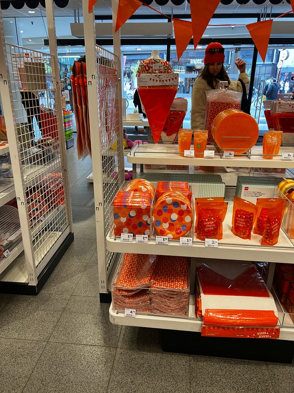 荷蘭國王節慶祝商品