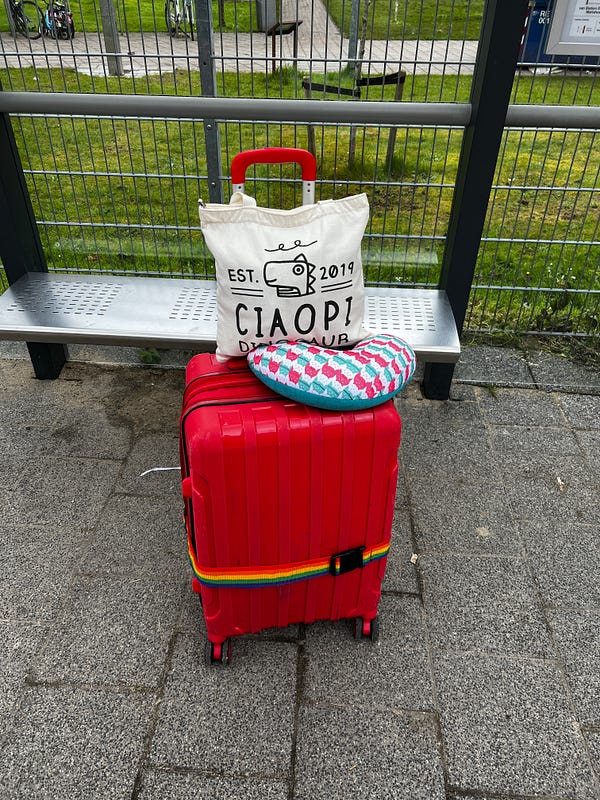 歐洲火車旅行隨身包