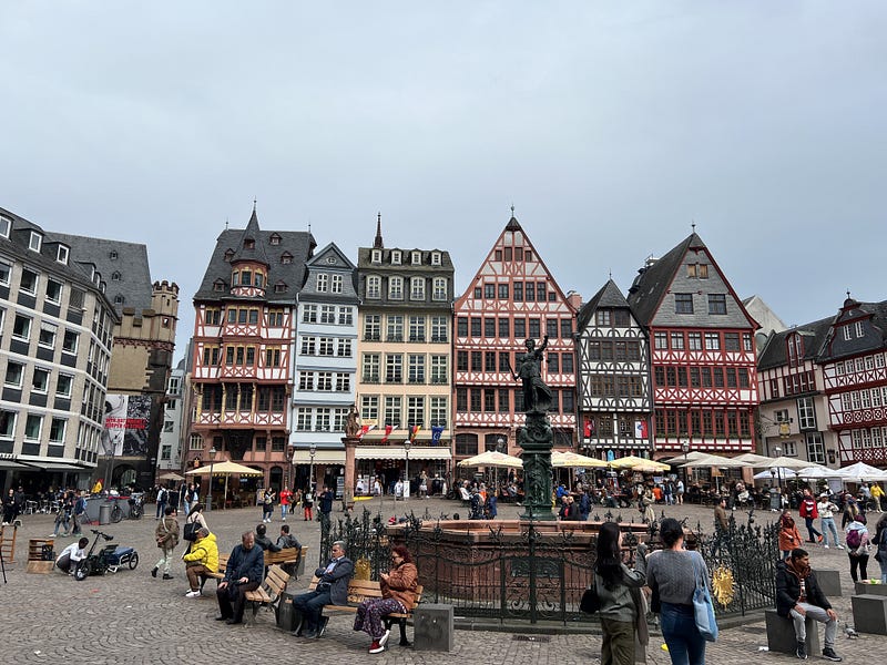 法蘭克福 Romerberg 羅馬人廣場