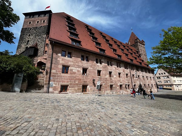 紐倫堡城堡俯瞰市景