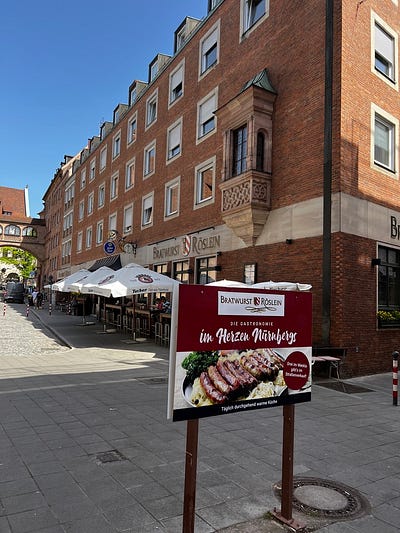 Bratwurst Röslein 紐倫堡香腸