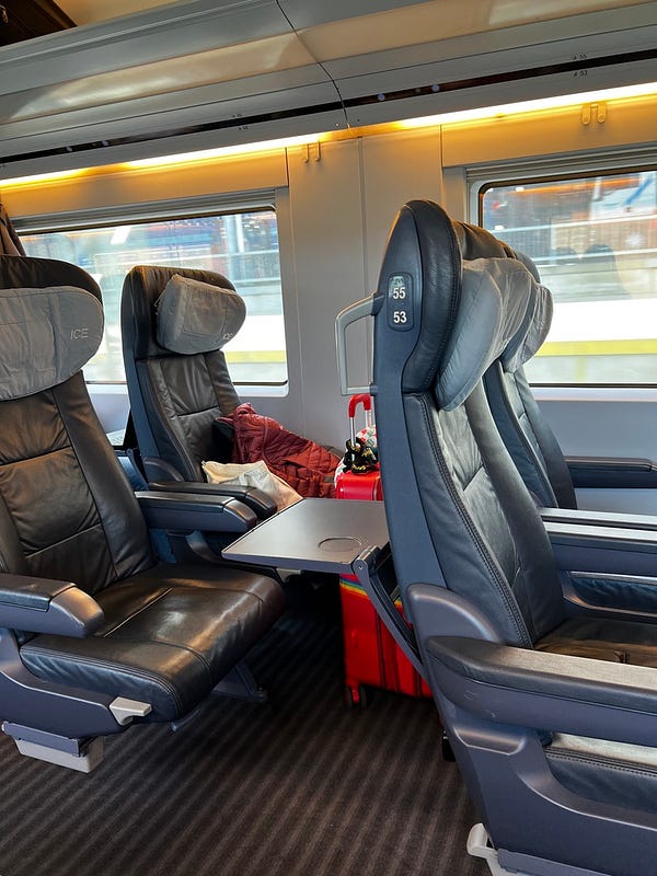 德國火車一等車廂 LV 姊姊