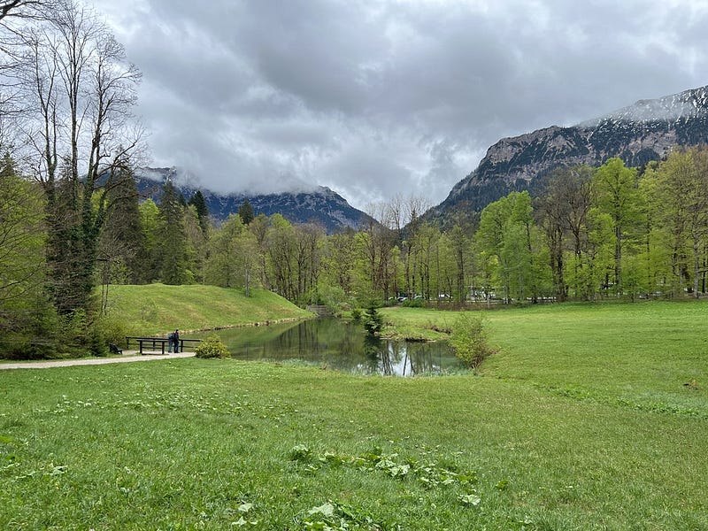 林德霍夫宮周圍山景