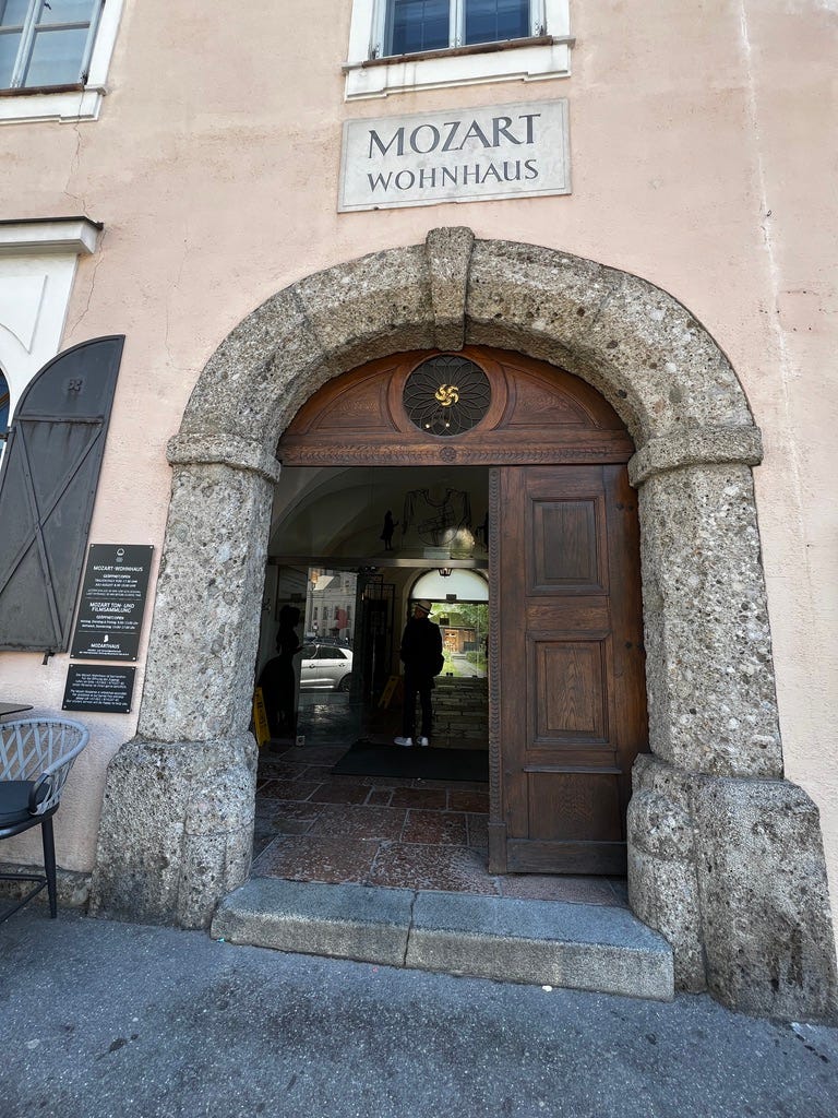 薩爾斯堡莫札特故居博物館外觀