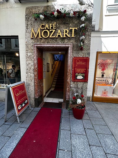 薩爾斯堡莫札特主題咖啡廳
