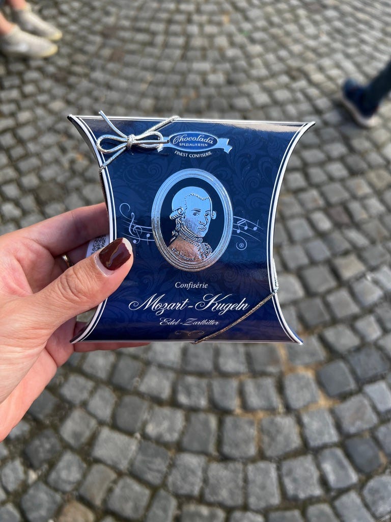 薩爾斯堡限定正版莫札特巧克力