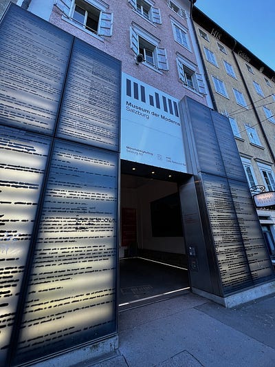 Mönchsberg電梯觀景台入口