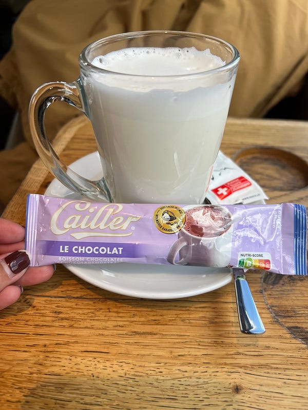 火車餐車熱巧克力組合