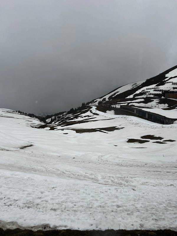 歐洲之巔少女峰景觀