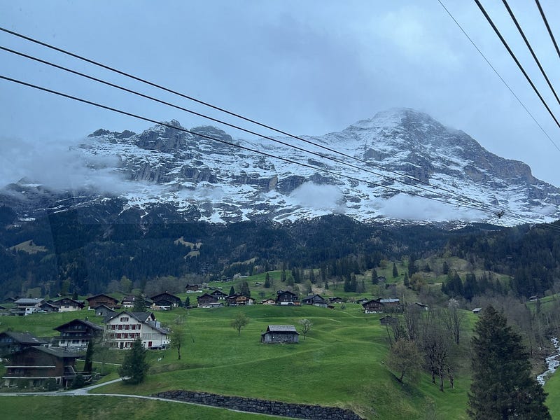 少女峰阿爾卑斯山全景