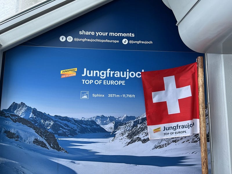 少女峰山頂觀景台遊客