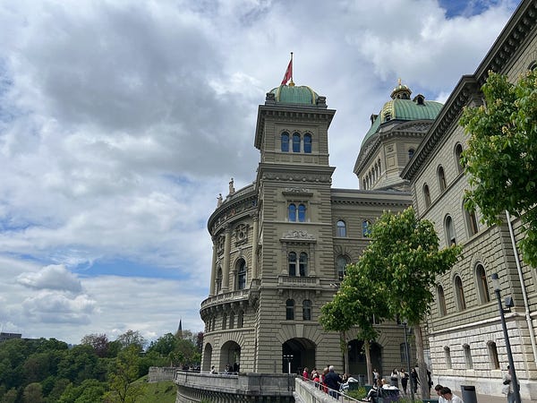 瑞士伯恩中世紀街景