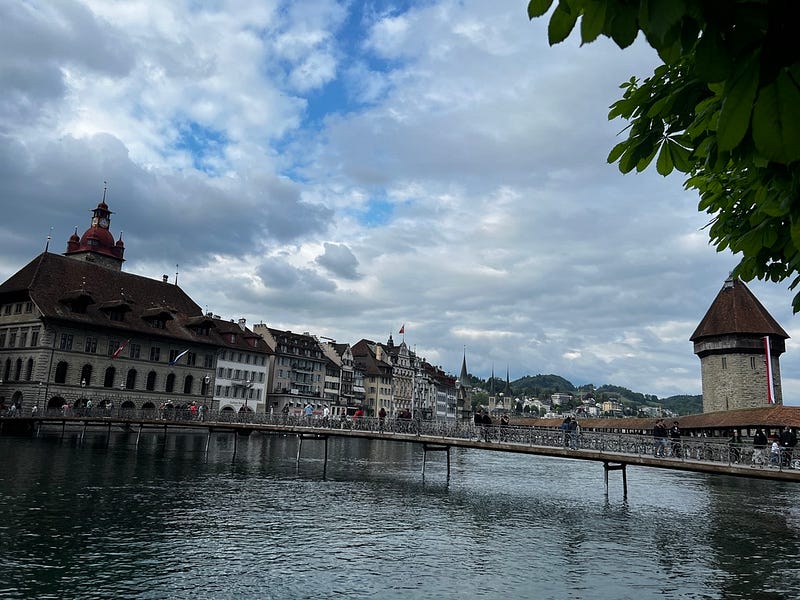 瑞士琉森市區街景