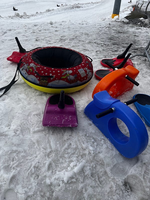 多種免費雪具滑雪道