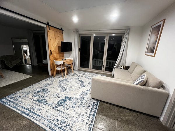 紐西蘭 Airbnb 溫馨客廳