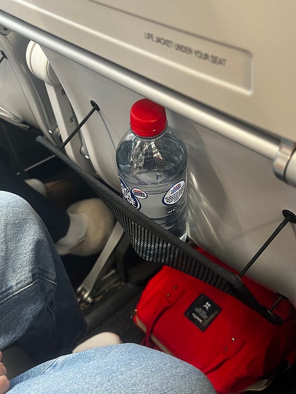 機上座椅置物問題