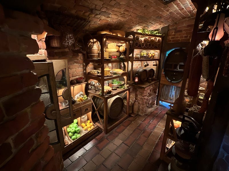 Hobbiton 小屋內部陳設