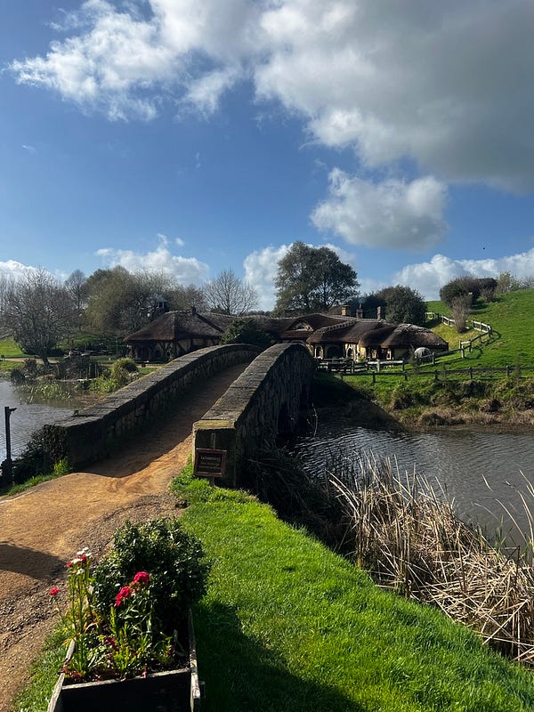 紐西蘭哈比村全景