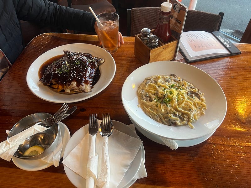 雪場餐廳犒賞用餐