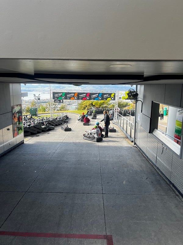 Rotorua Skyline 溜溜車體驗