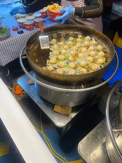 紐西蘭夜市美食攤位