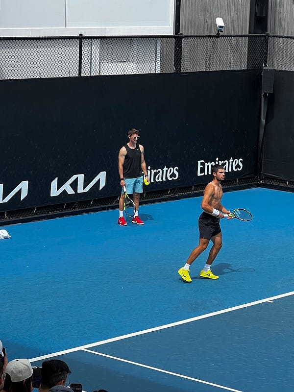 澳網比賽精彩瞬間