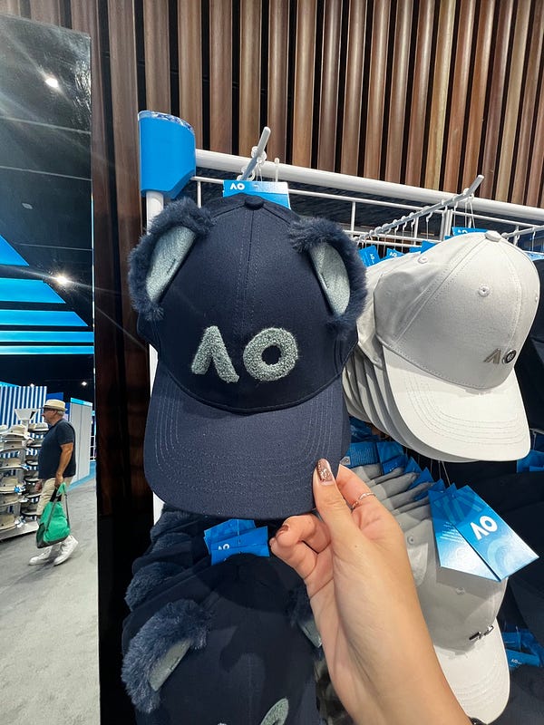 澳網官方帽子商品