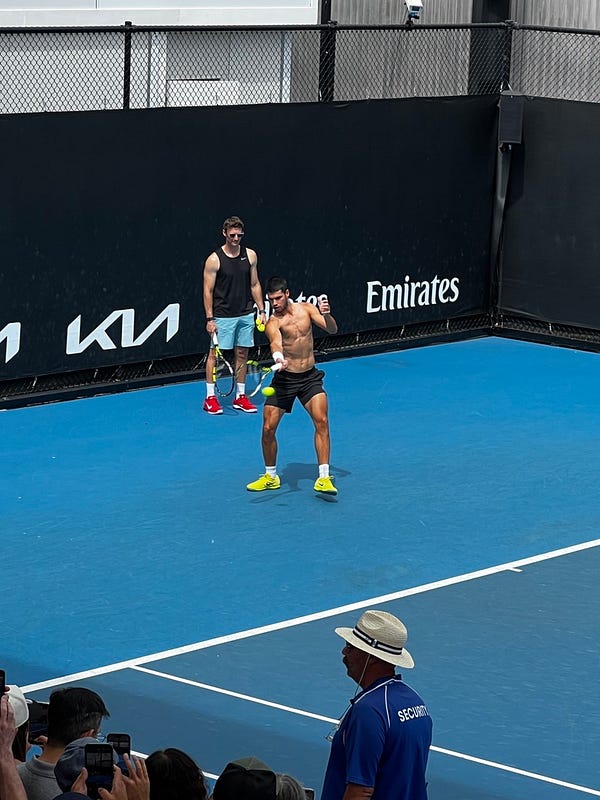 澳網球場觀眾席