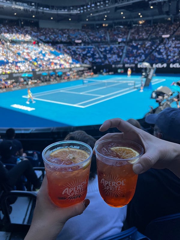 澳網球場公關票視角