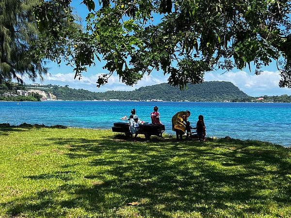 萬那杜市區街景一角