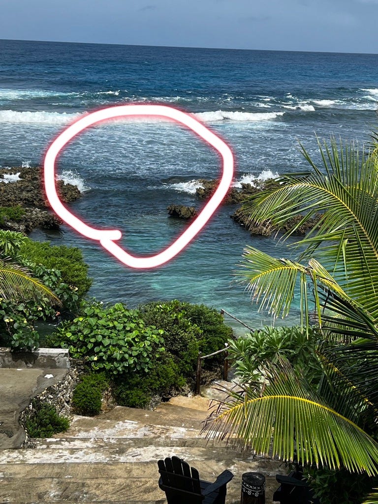 浮潛差點被捲外海驚險