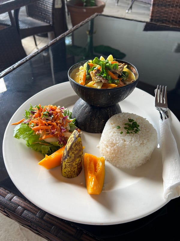 萬那杜椰汁牛肉咖喱