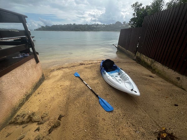 人生首次 kayaking 體驗